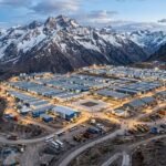 Campamento minero modular en la cordillera de San Juan para el proyecto de cobre Vicuna