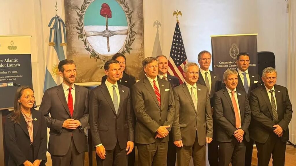 Anuncio del Corredor Andes-Atlantico entre la Argentina y los Estados Unidos