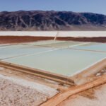 Salar de Pozuelos-Pastos Grandes en Salta, sitio del proyecto de litio de Ganfeng