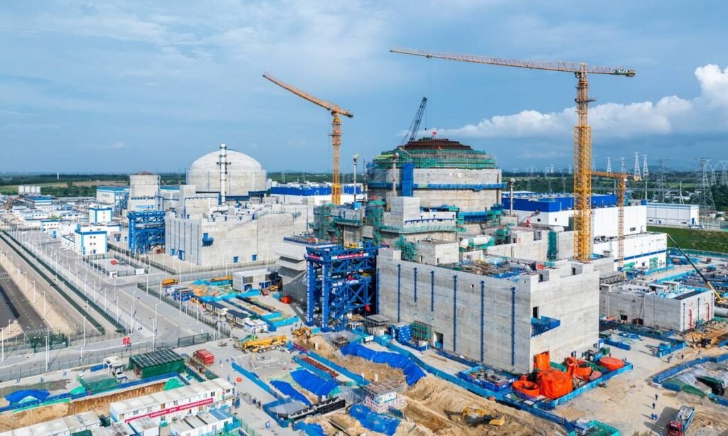 Central nuclear china con reactor Hualong One, la misma tecnología elegida para Atucha III