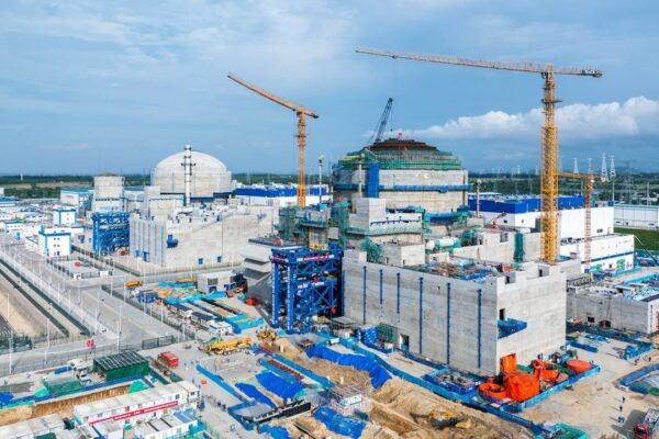 Central nuclear china con reactor Hualong One, la misma tecnología elegida para Atucha III
