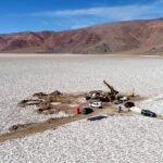 Vista del proyecto de litio Tres Quebradas, en Catamarca, controlado por la china Zijin Mining